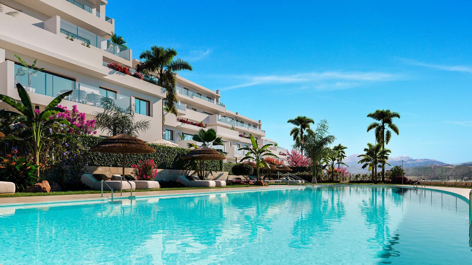 2 Bed Middle Floor Apartment in Casares i Casares — Lägenhet